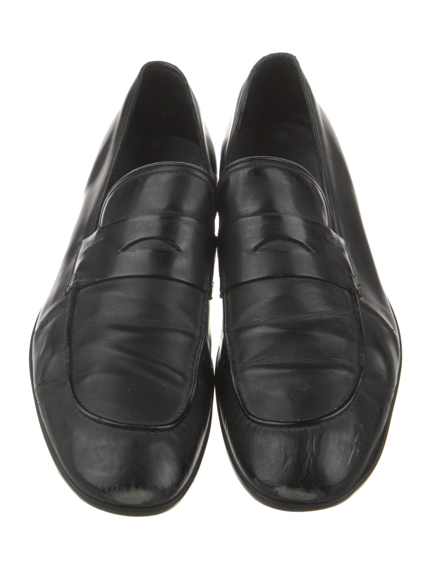 Prada Leather Loafers